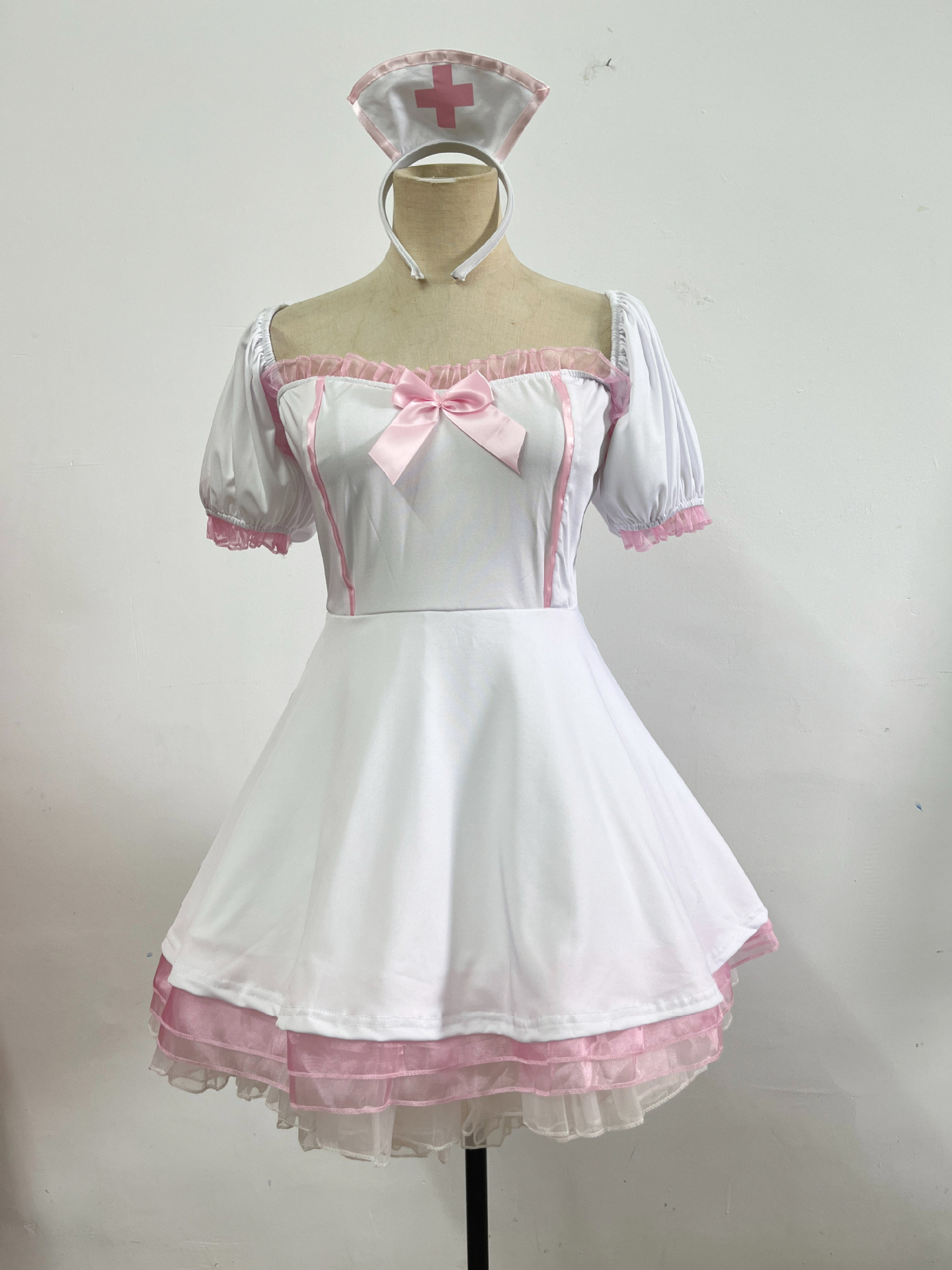 Womens Anime Cosplay Costume - Lolita Nurse Style Dress